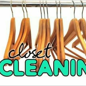CLOSET CLEANING!
